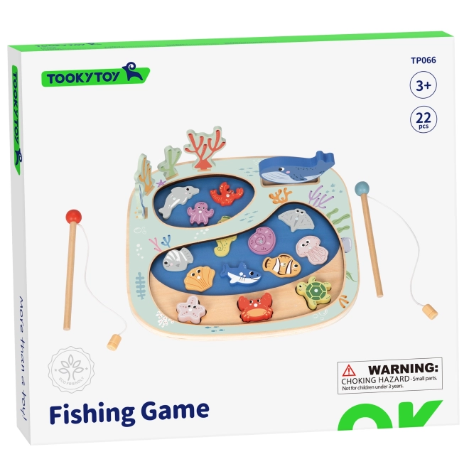 Jouet de pêche Tooky Toy Montessori