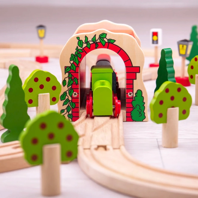 Bigjigs Rail Tunnel ferroviaire en brique