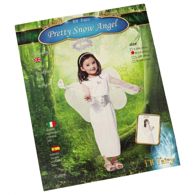 Costume d'ange costume de carnaval 4 pièces taille S