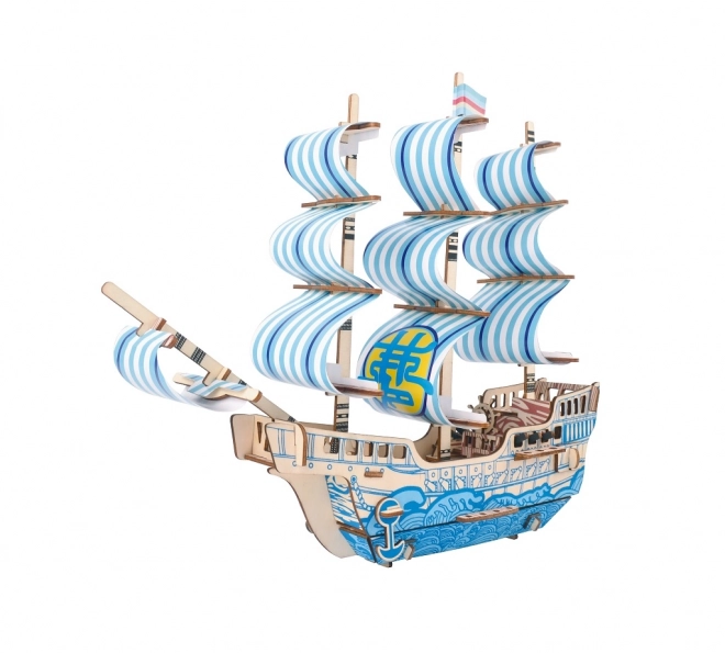 Puzzle 3D en Bois Navire de Rêve