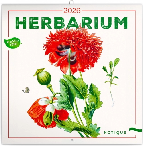 Calendrier mémo Herbarium 2026