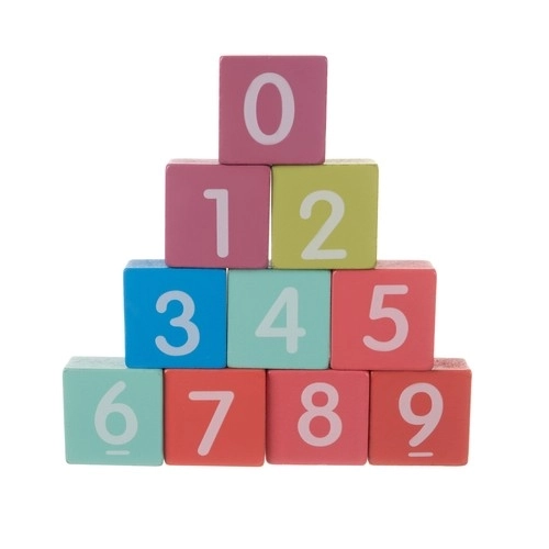 Ville en bois - Blocs colorés Kruzzel pour enfants