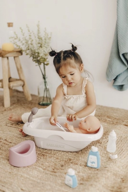 Baignoire pour bébés avec accessoires Smoby Baby