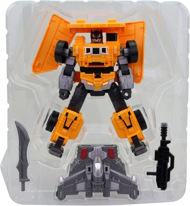 Robot transformateur et benne pour enfants