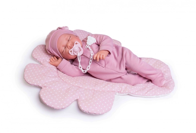Antonio Juan 33226 LUNA - poupée réaliste endormie avec un corps en tissu doux - 42 cm