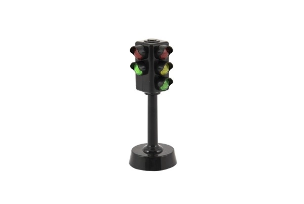 Feu tricolore fonctionnel avec effets lumineux et sonores - 12 cm