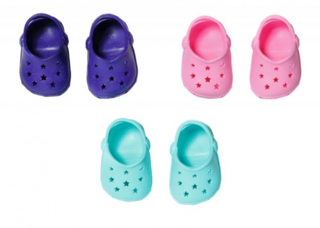 BABY born Sandales en gomme, 3 types, 43 cm