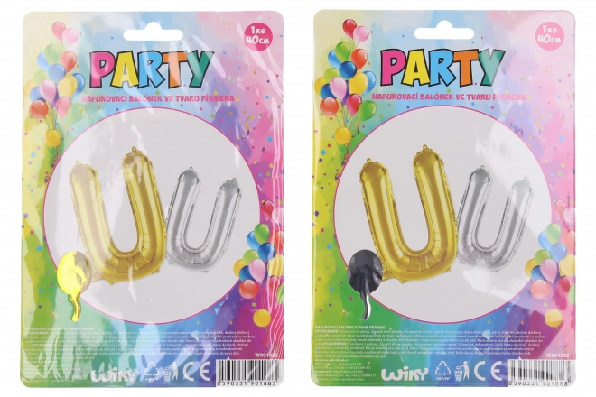 Ballon gonflable - lettre U