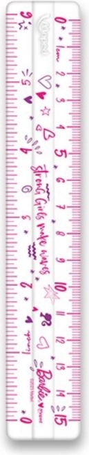 MAPED Ensemble de Papeterie Barbie 4 pièces
