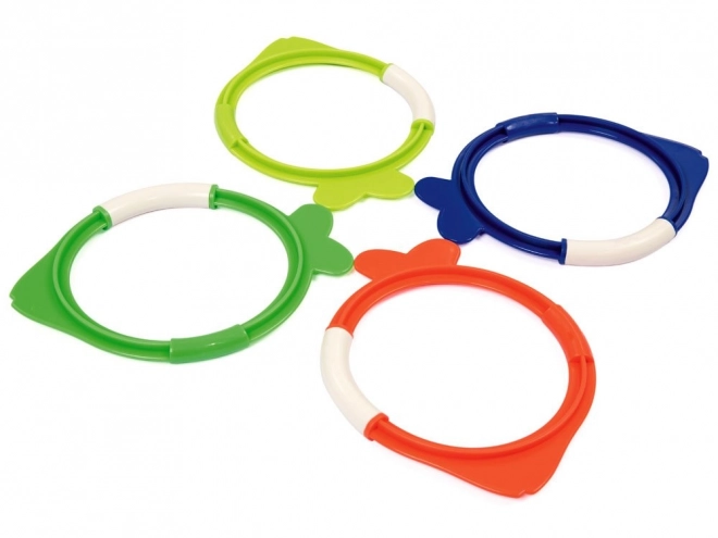 Jouets de plongée 4 poissons Bestway