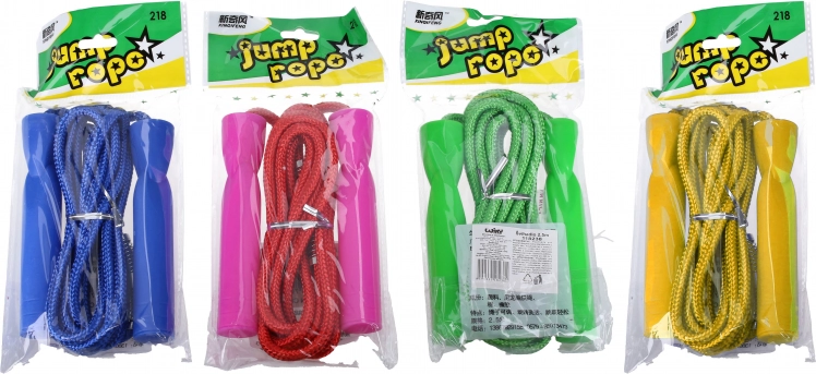 Corde à sauter en plastique 2,5 m