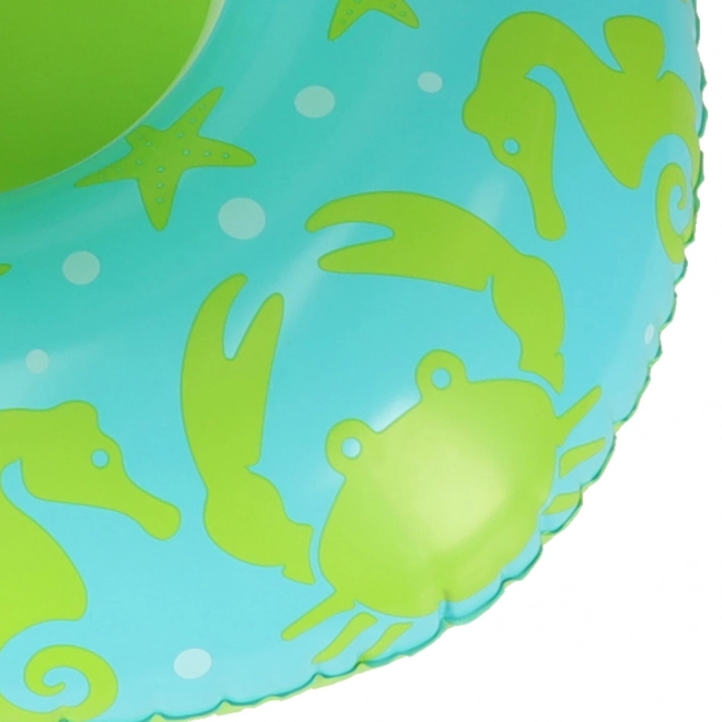 Cercle flottant gonflable vert avec visière BESTWAY pour bébés