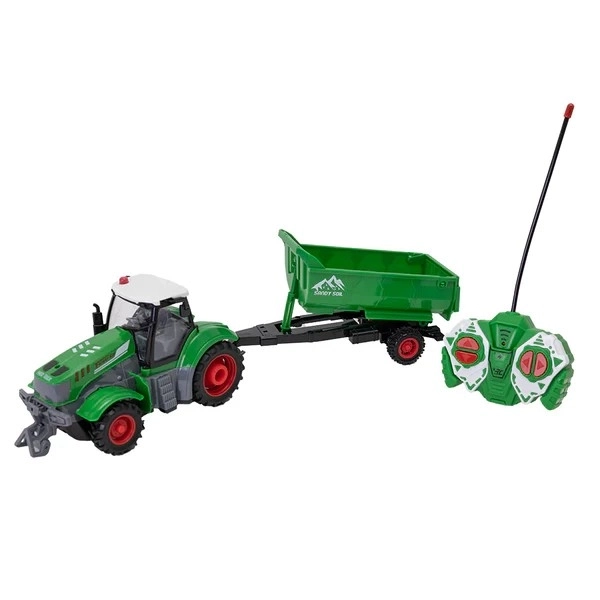 Tracteur RC amusant avec remorque