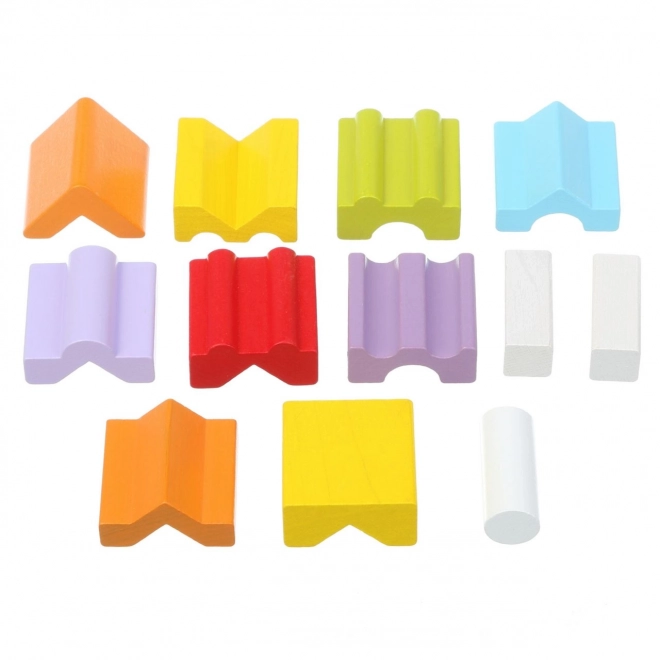 Tour XI - puzzle en bois CUBIKA, 12 pièces