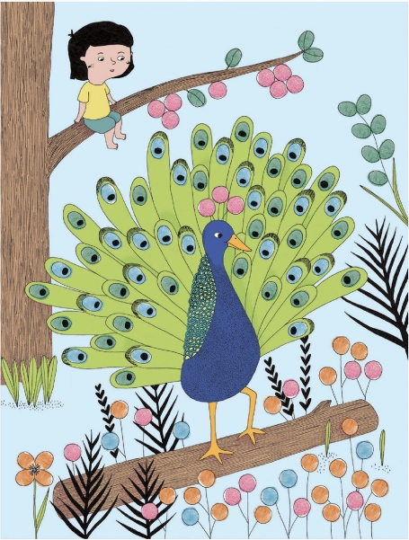 Peinture aux doigts Nature de DJECO