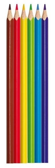 Crayons triangulaires MAPED Color'Peps 6 pcs