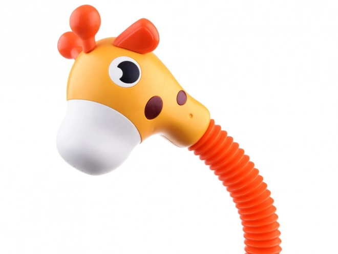 Girafe de bain joyeuse avec effet de douche aquatique