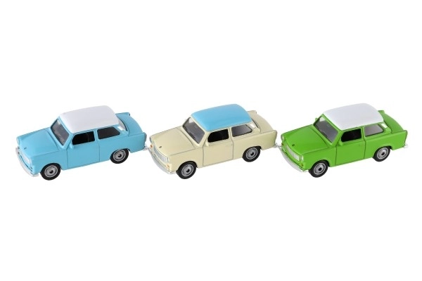 Auto Welly Trabant 1:60 métal 7cm roue libre en boîte