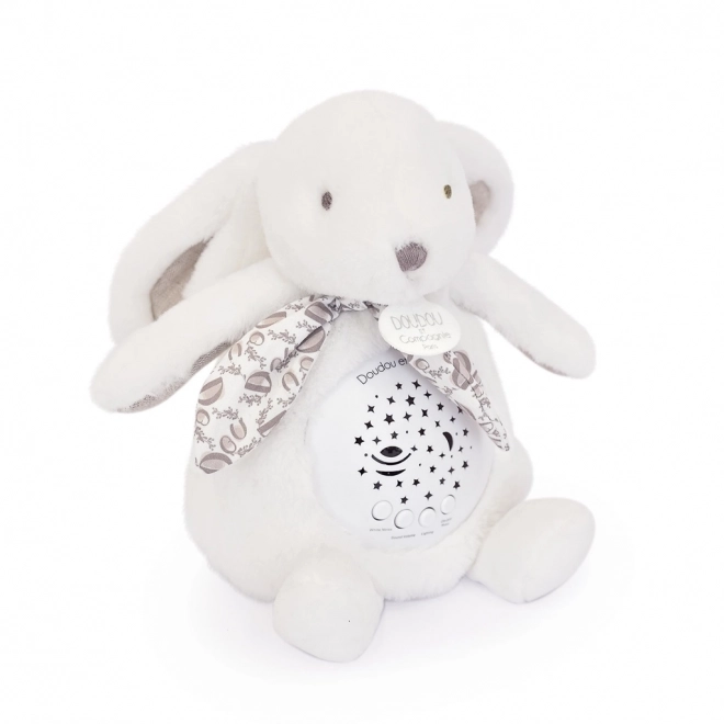 Boîte à musique Lapin avec projection Doudou