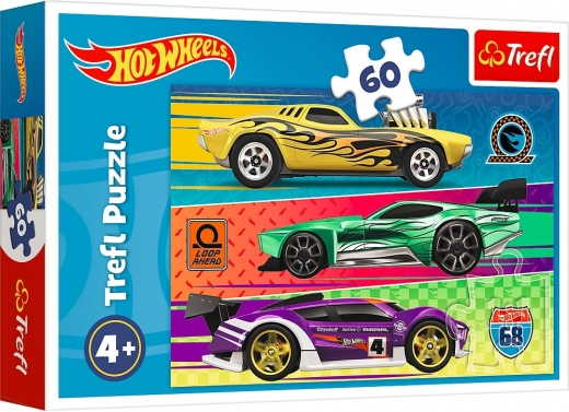 Puzzle HOT WHEELS course 60 pièces