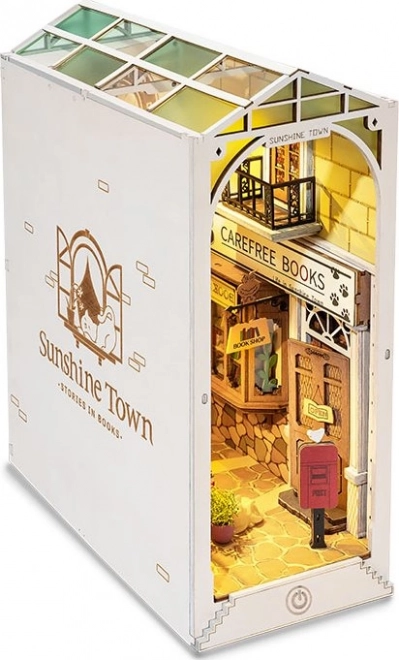 Ratelier de livres Ville du Soleil avec éclairage LED modèle 3D
