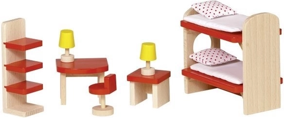 GOKI meubles de poupées chambre d’enfant Basic