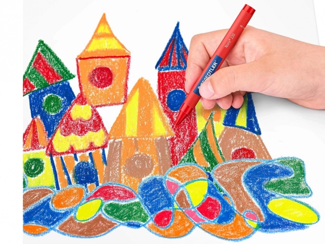 Staedtler Noris Jumbo crayons de cire 12 couleurs
