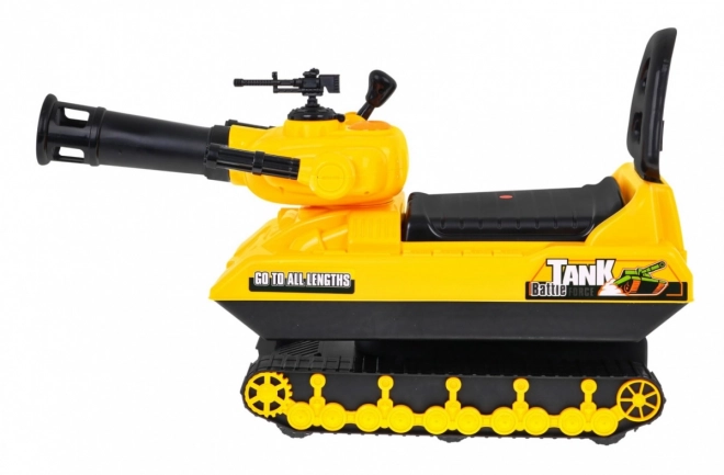 Tank de conduite pour enfants 3 en 1 avec tourelle pivotante et klaxon