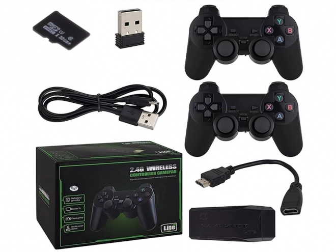 Console de jeu rétro avec HDMI et 2 manettes
