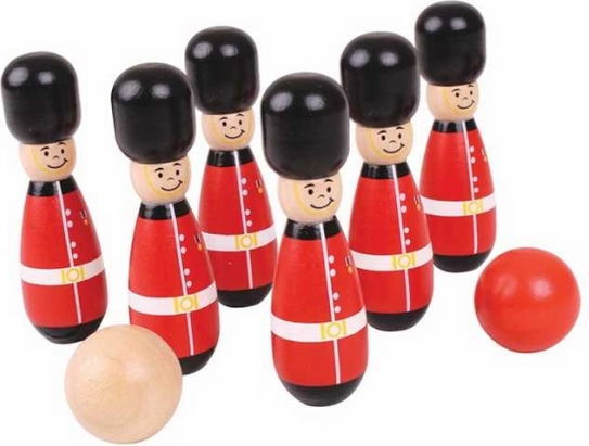Quilles Gardiens anglais de Bigjigs Toys