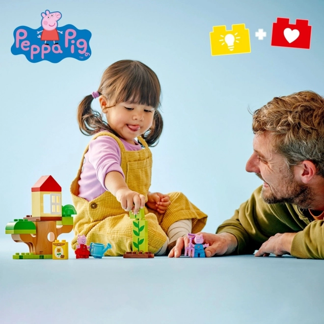 LEGO DUPLO 10431 Peppa Pig - jardin et cabane dans l'arbre