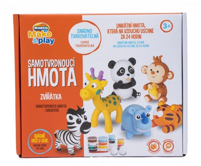 Pâte à modeler durcissante - Animaux