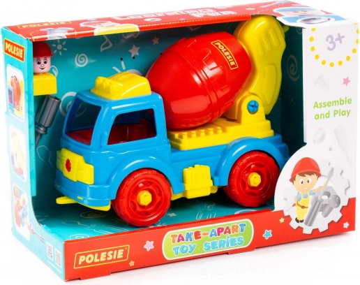 Figurine de chantier et cabine spacieuse