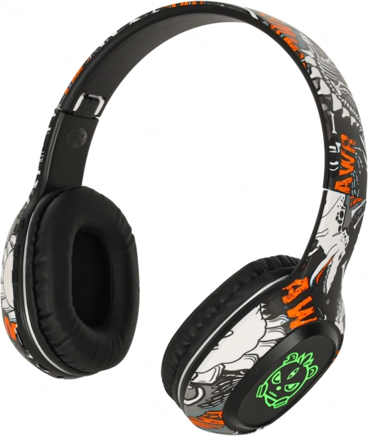 Casque de jeu Bluetooth sans fil noir