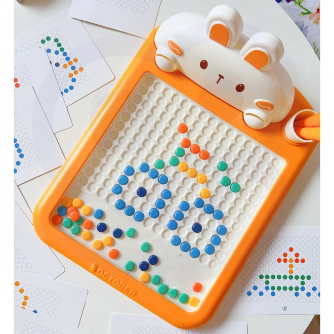 Tableau de dessin magnétique WOOPIE MagPad lapin et carotte