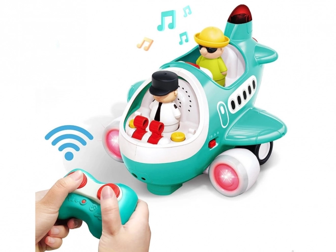 Avion interactif avec pilote