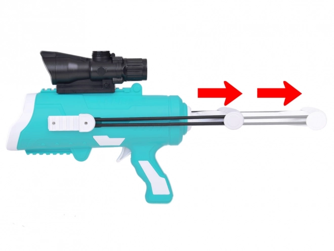 Ensemble 6-en-1 pour boules de neige avec pistolet et moules pour enfants