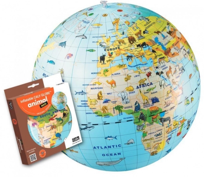 Balle Caly Globus 50 cm - Animaux