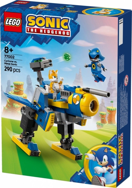 Blocs Sonic : Cyclone contre Metal Sonic