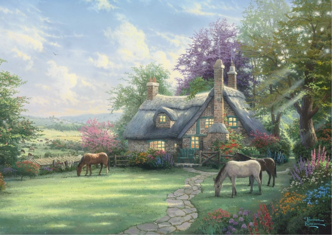 Puzzle journée d'été parfaite 500 pièces