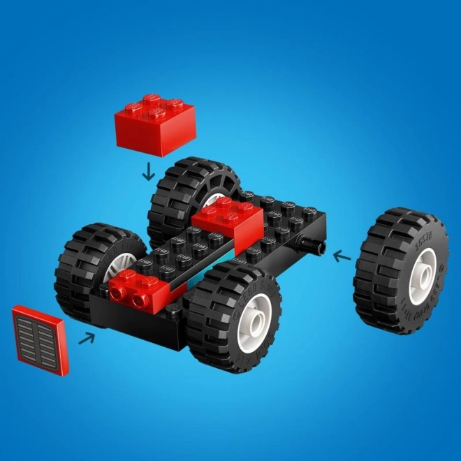 LEGO® City 60461 Tracteur rouge avec remorque et moutons