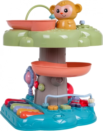 Glissière en spirale pour balles