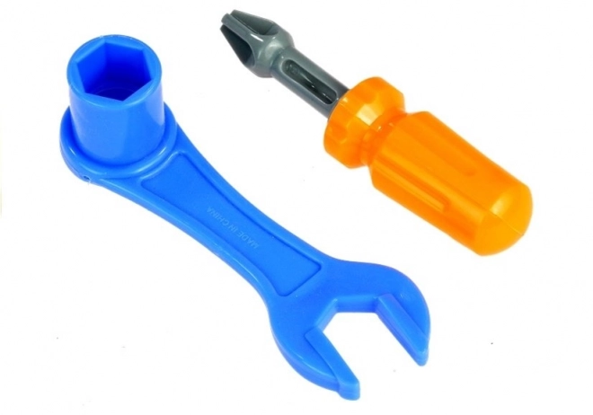 Jouet de Train Roulant Figurines d'Outils