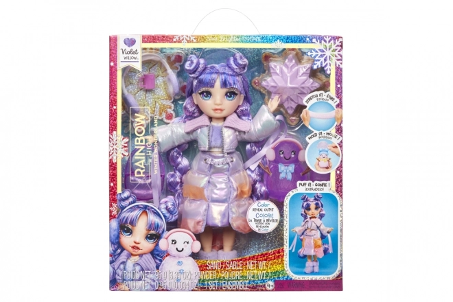 Rainbow High Poupée de mode Hiver - Violet (Pourpre) TV