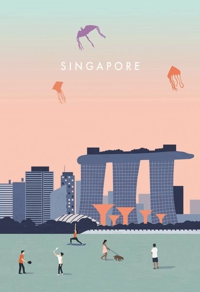Puzzle Singapour 99 pièces