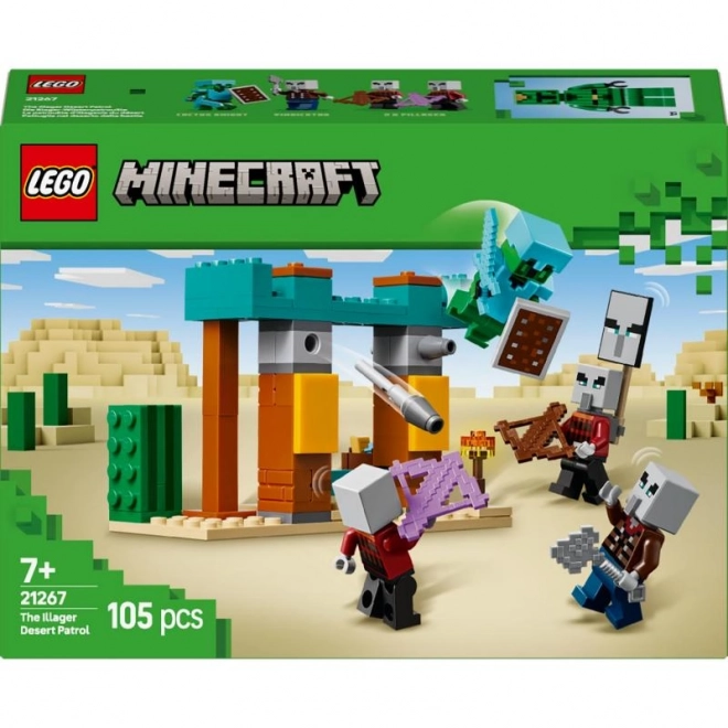 Lego Minecraft Patrouille de Sable