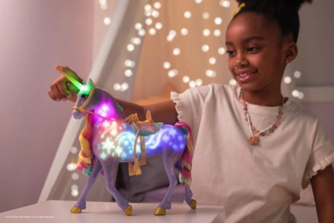 UNICORN ACADEMY LICORNE LUMINEUSE WILDSTAR 24cm