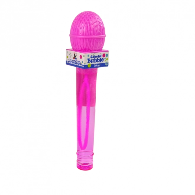 Bulles de savon Microphone 2 couleurs 70 ml