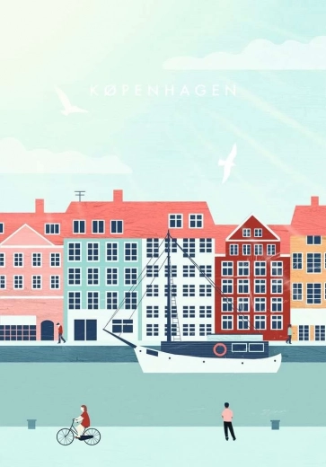 Ravensburger Puzzle Moment : Copenhague 300 pièces