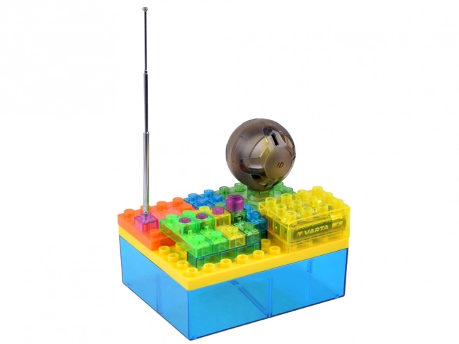 Kit d'apprentissage de construction Bâtis ta RADIO - jeu simple Petit technicien en électronique ZA3980
